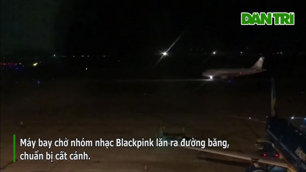 ⁣Blackpink về nước sau đêm diễn -Bork Pink- thứ 2 tại Hà Nội (Video- Thành Đông)