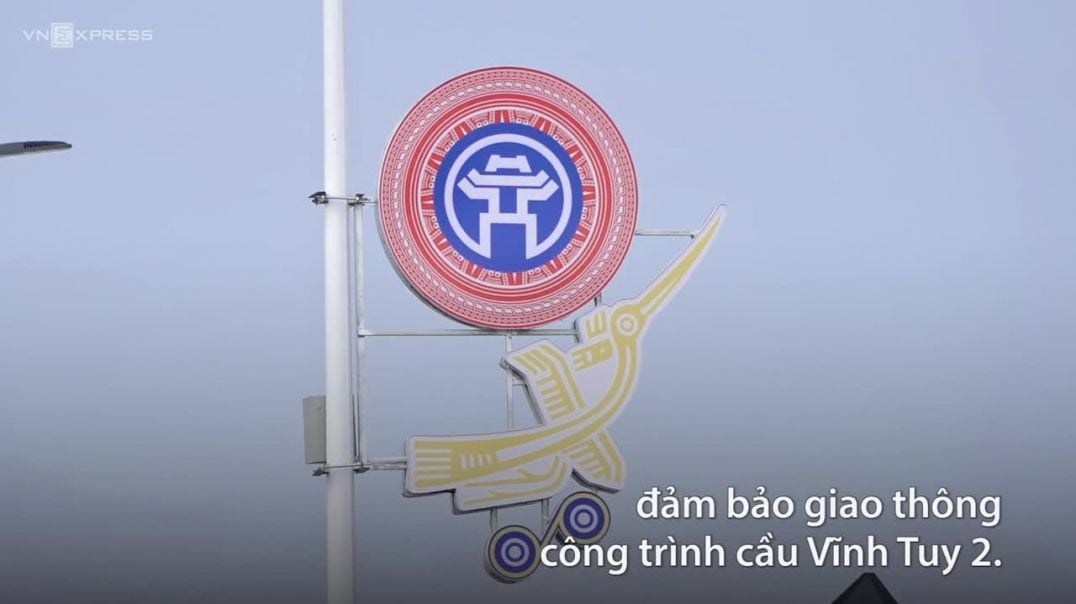 Cầu Vĩnh Tuy 2 trước ngày hoàn thành