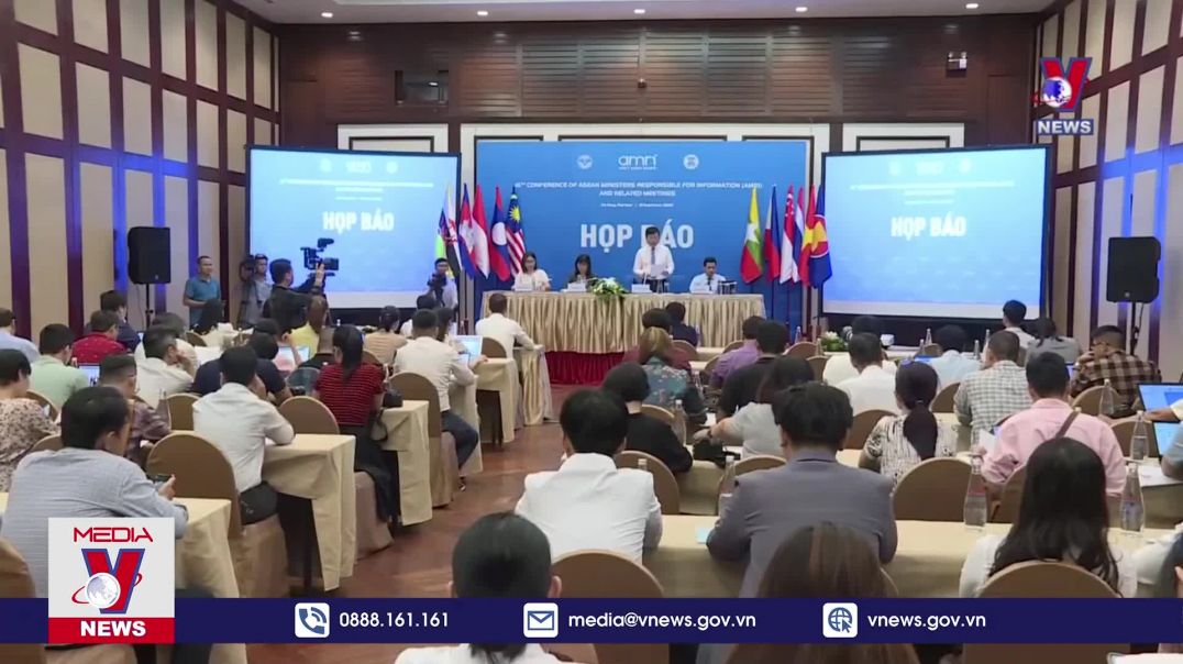 Họp báo Hội nghị Bộ trưởng Thông tin ASEAN lần thứ 16 - Tin thế giới - VNEWS