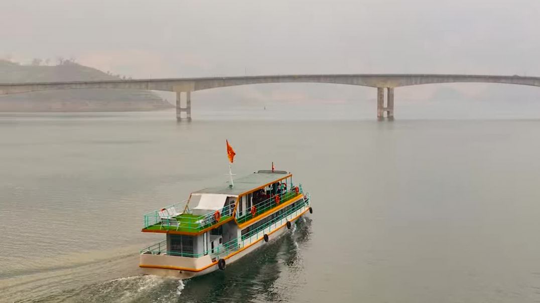 ⁣Pa Uon Bridge across Da River - The bridge with the highest pillars in Vietnam …