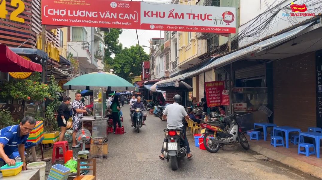 Khám phá ẩm thực chợ Lương Văn Can, Hải Phòng