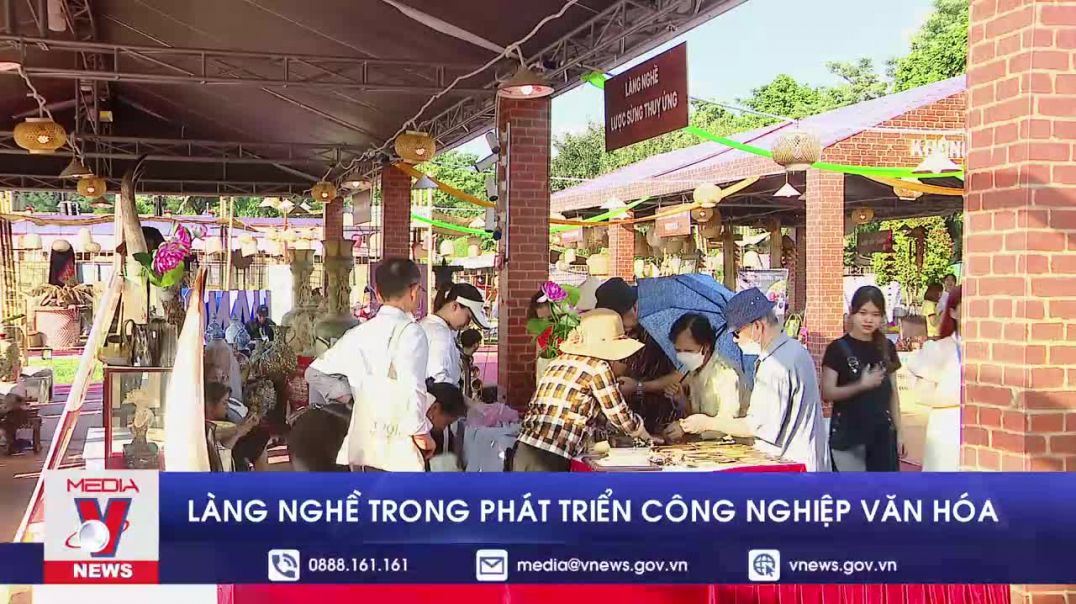 Làng nghề trong phát triển công nghiệp văn hóa