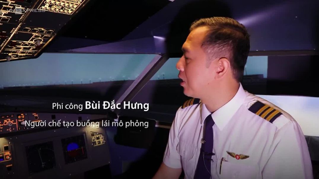 Trải nghiệm lái máy bay mô hình Airbus 320