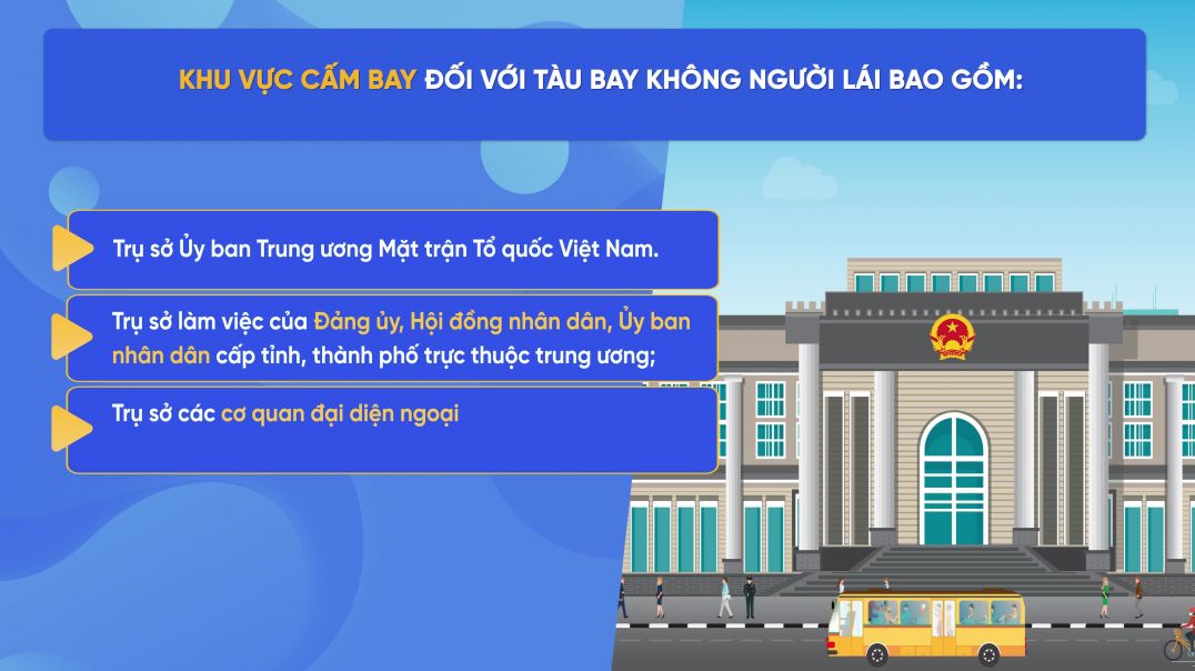 Khu vực cấm sử dụng tàu bay không người lái và xử lý vi phạm hành chính nếu vi phạm quy định