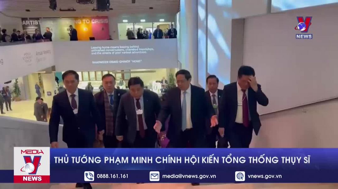 Thủ tướng Phạm Minh Chính hội kiến Tổng thống Thụy Sĩ