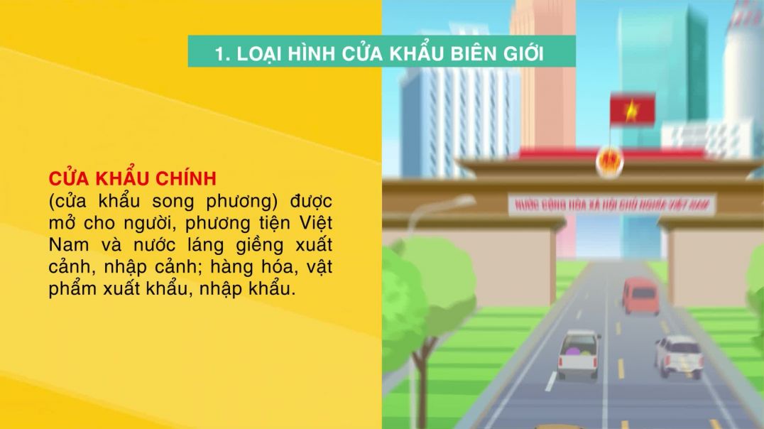 Thông tin về các loại cửa khẩu biên giới đất liền