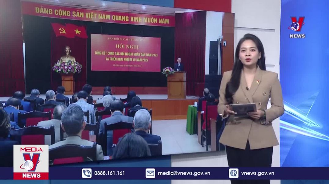 Hội nghị tổng kết công tác đối ngoại nhân dân năm 2023