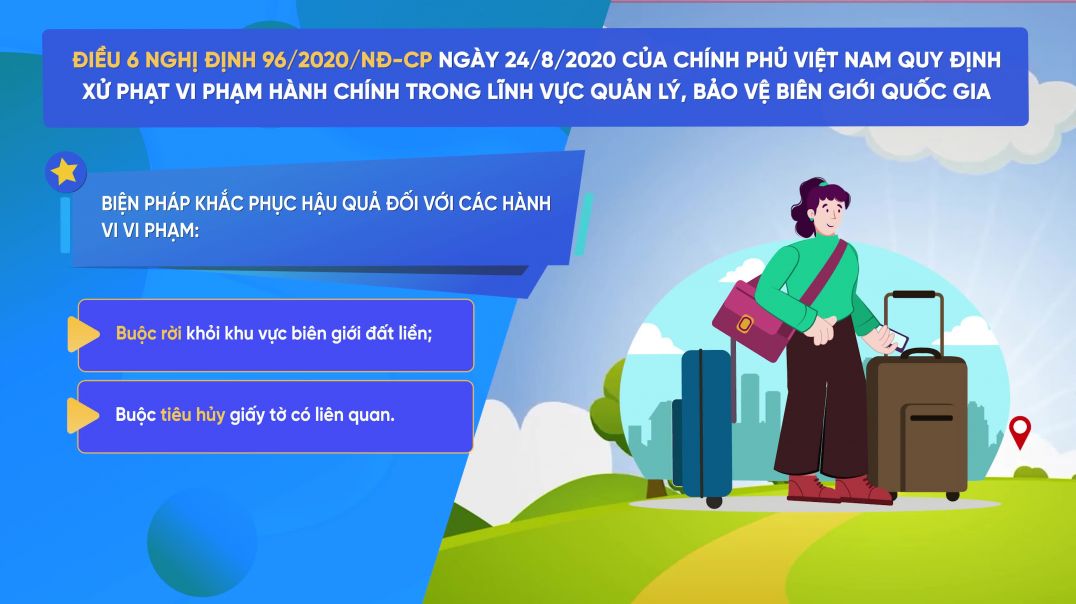 Mức xử phạt hành vi vi phạm trong việc xuất, nhập cảnh qua cửa khẩu biên giới