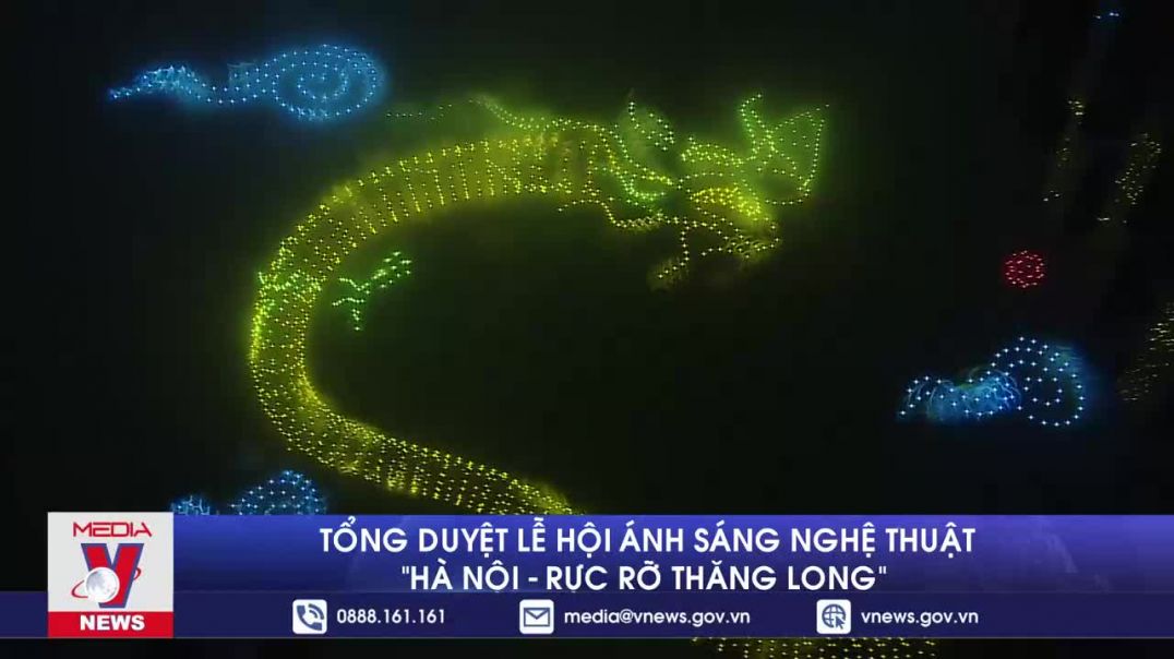 Tổng duyệt Lễ hội ánh sáng nghệ thuật Hà Nội - Rực rỡ Thăng Long