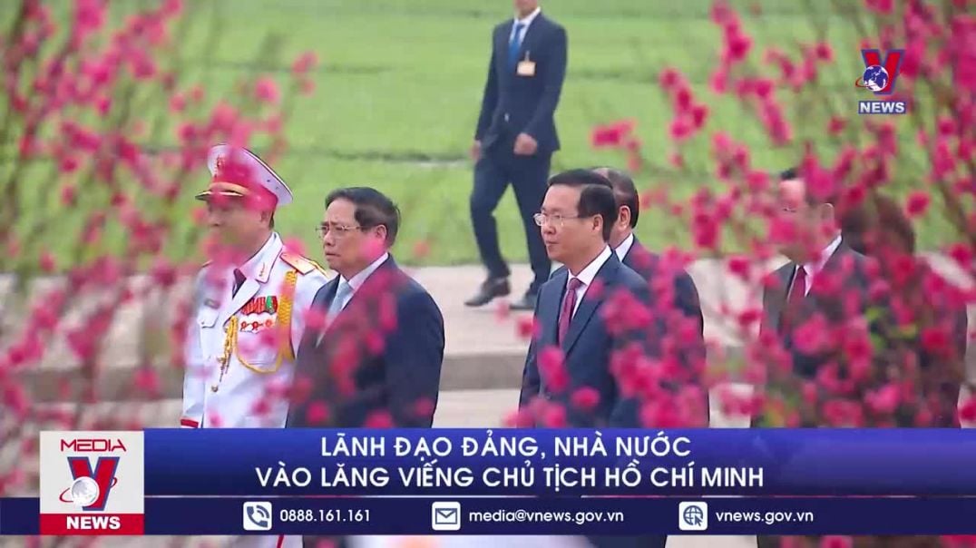 Lãnh đạo Đảng, Nhà nước vào Lăng viếng Chủ tịch Hồ Chí Minh