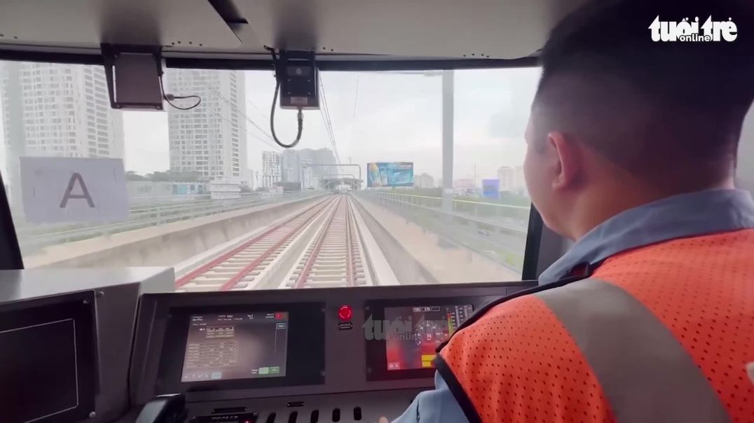 ⁣Chạy thử nghiệm toàn tuyến metro số 1 trong dịp nghỉ Tết Nguyên Đán 2024