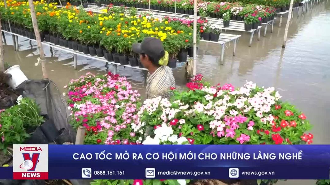 Cao tốc mở ra cơ hội cho các làng nghề