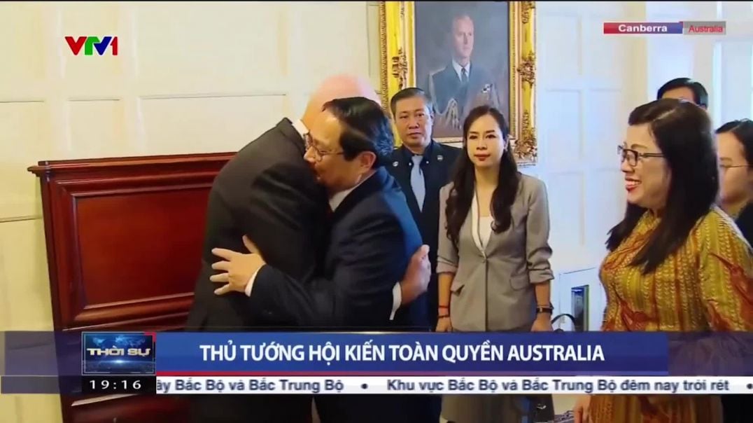 ⁣Thủ tướng hội kiến Toàn quyền Australia và Chủ tịch Thượng viện Australia