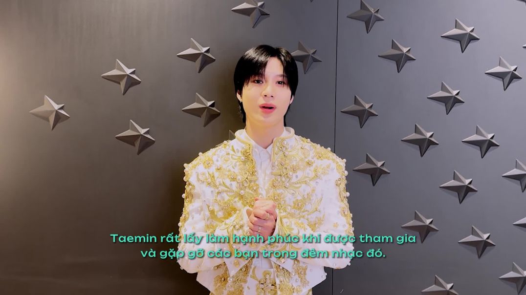 Taemin: “Tôi rất hạnh phúc và hào hứng khi được trình diễn ở đêm nhạc The Colors of Binh Dinh, Viet 