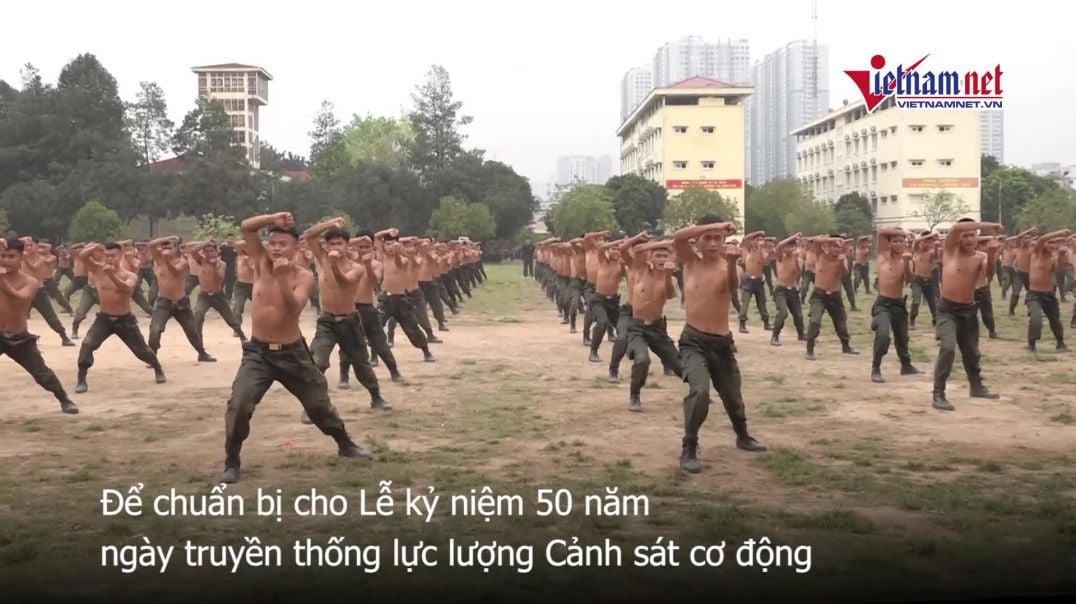 Huấn luyện diễu binh diễu hành dịp kỷ niệm 70 năm chiến thắng Điện Biên Phủ