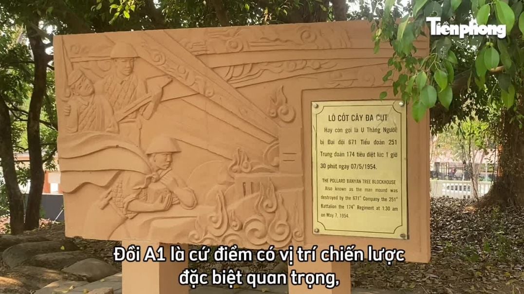 Hình ảnh đồi A1 - trận địa oanh liệt nhất chiến trường Điện Biên Phủ