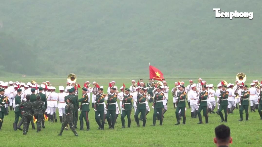 Đoàn Nghi lễ Quân đội sẽ trình diễn xếp hình nghệ thuật đặc sắc tại Điện Bie