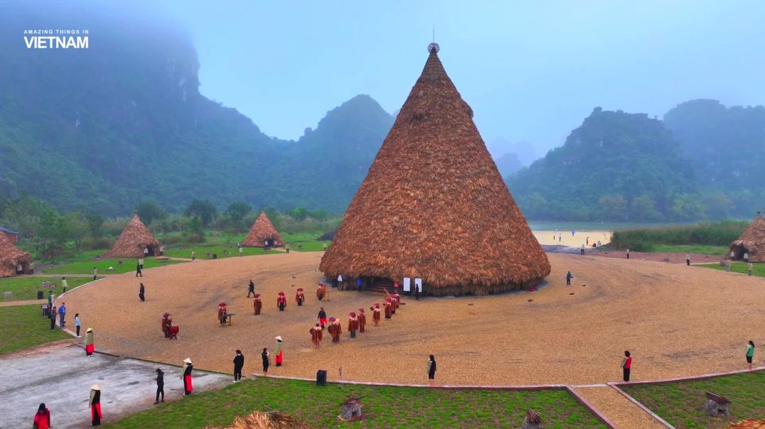 Đảo Khê Cốc – nơi tái hiện sinh hoạt cộng đồng của cư dân cổ Tràng An, Ninh Bình