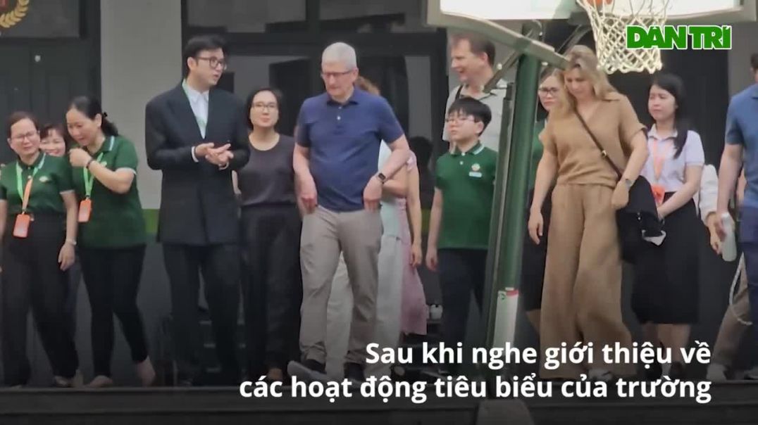 Nhìn lại lịch trình dày đặc của CEO Tim Cook trong ngày thứ 2 tại Việt Nam