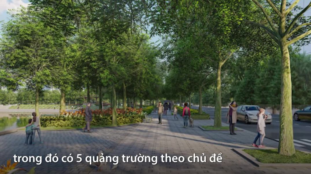 5 quảng trường bố trí thế nào quanh hồ Thiền Quang mới