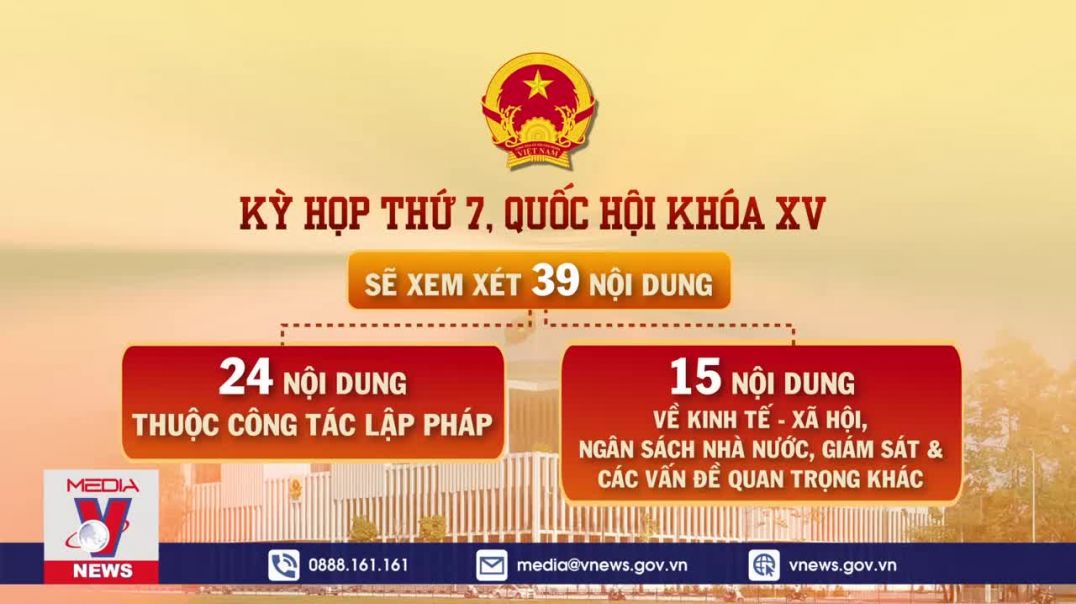 Quốc hội xem xét nhiều nội dung tại kỳ họp thứ 7