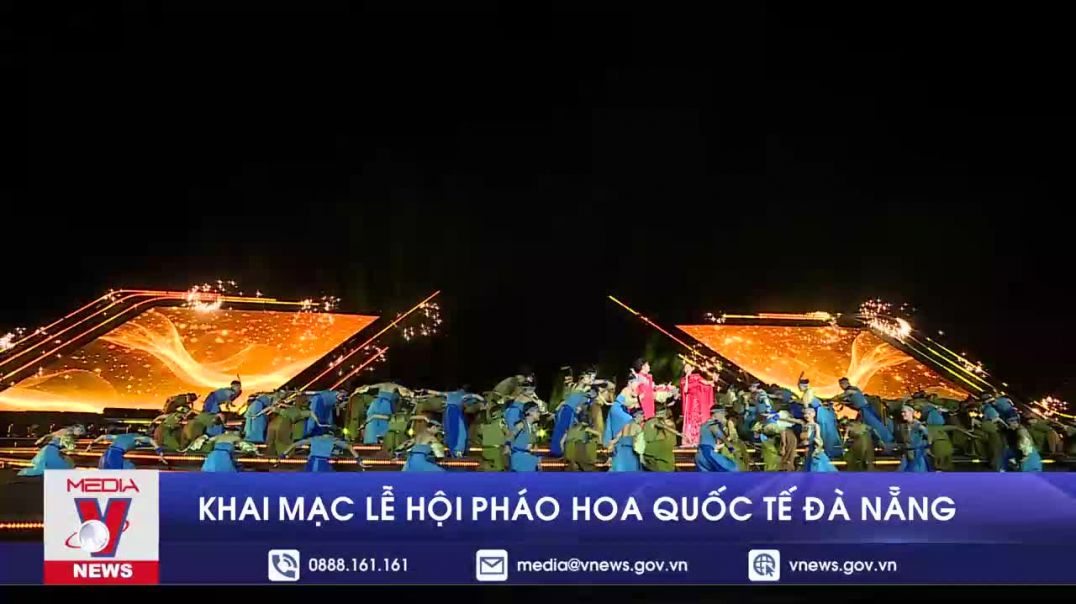 Khai mạc lễ hội pháo hoa DIFF 2024