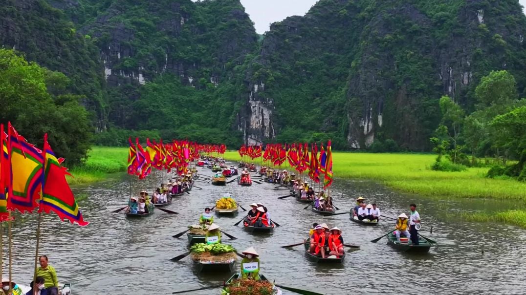 Những hình ảnh đẹp tại Lễ khai mạc Tuần Du lịch Ninh Bình năm 2024 'Sắc vàng Tam Cốc - Tràng An