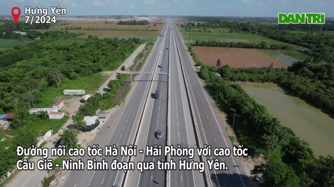 Đường nối 2 cao tốc Hà Nội - Hải Phòng và Cầu Giẽ - Ninh Bình