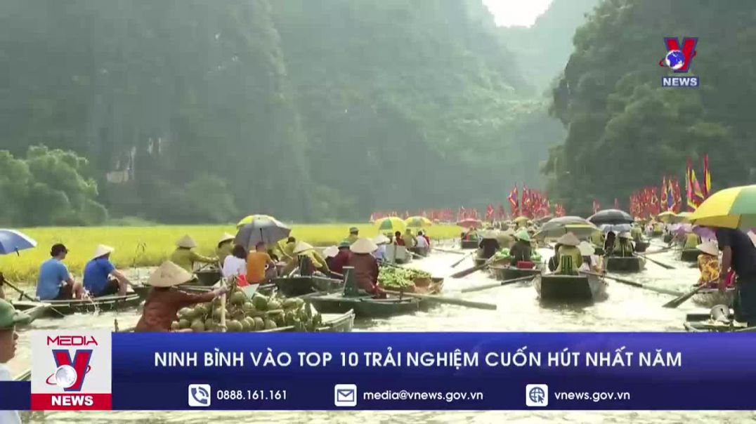 Ninh Bình vào Top 10 trải nghiệm cuốn hút nhất năm