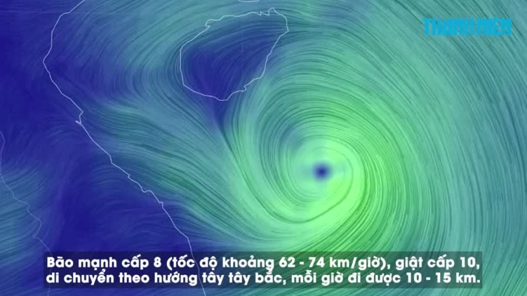 Áp thấp nhiệt đới trên Biển Đông mạnh lên thành bão số 2