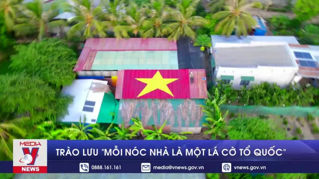 Trào lưu “mỗi nóc nhà là một lá cờ tổ quốc”