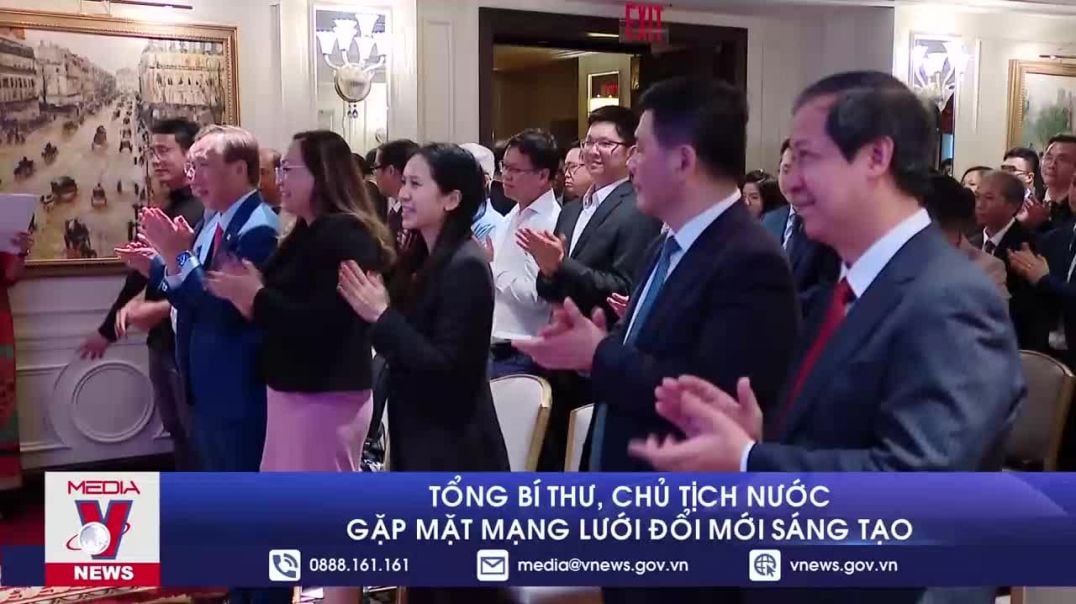 Tổng Bí thư, Chủ tịch nước gặp mặt Mạng lưới Đổi mới sáng tạo