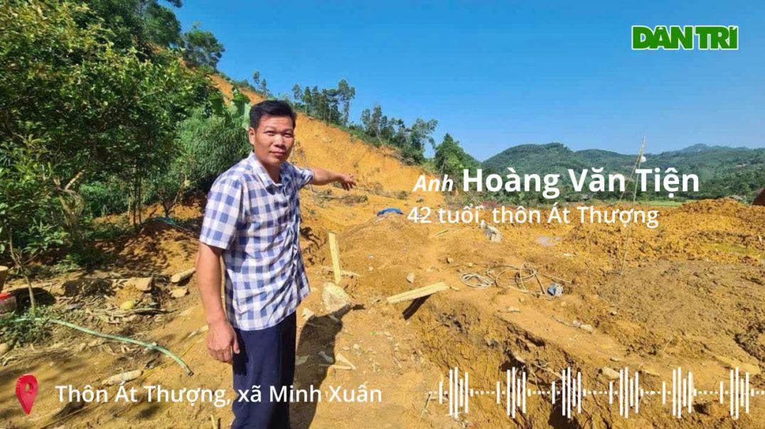 ⁣Người hùng lao vào biển đất sạt lở cứu 3 bà cháu bị vùi lấp ở Yên Bái