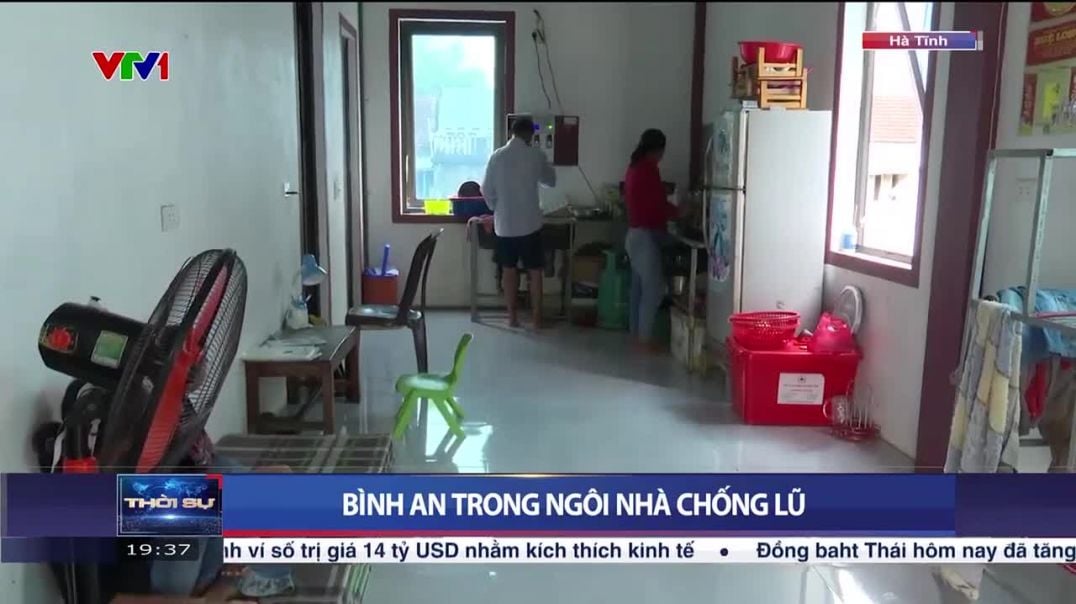 ⁣Bình an trong ngôi nhà chống lũ