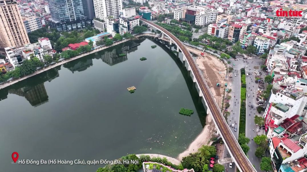 ⁣Hà Nội: Diện mạo hồ Đống Đa được chi 300 tỷ đồng cải tạo