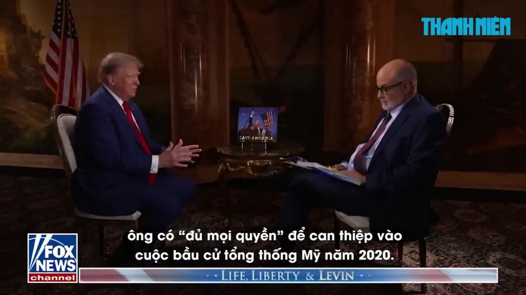 ⁣Ông Trump gây sốc, nói mình 'có tất cả quyền' can thiệp kết quả bầu cử