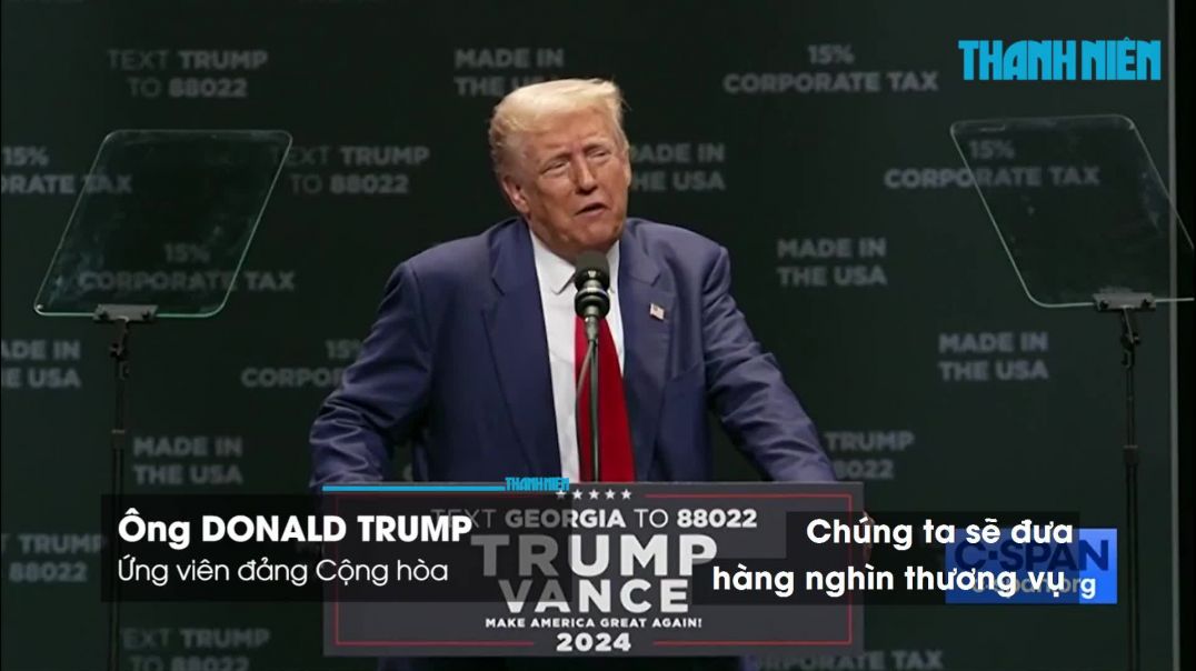 'Lá bài' kinh tế của cựu Tổng thống Trump