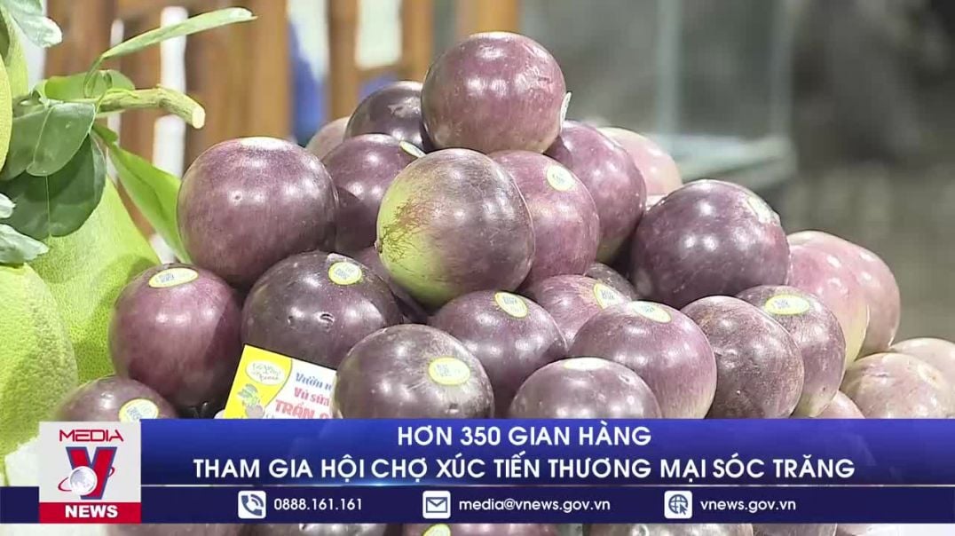 ⁣Hơn 350 gian hàng tham gia hội chợ xúc tiến thương mại Sóc Trăng