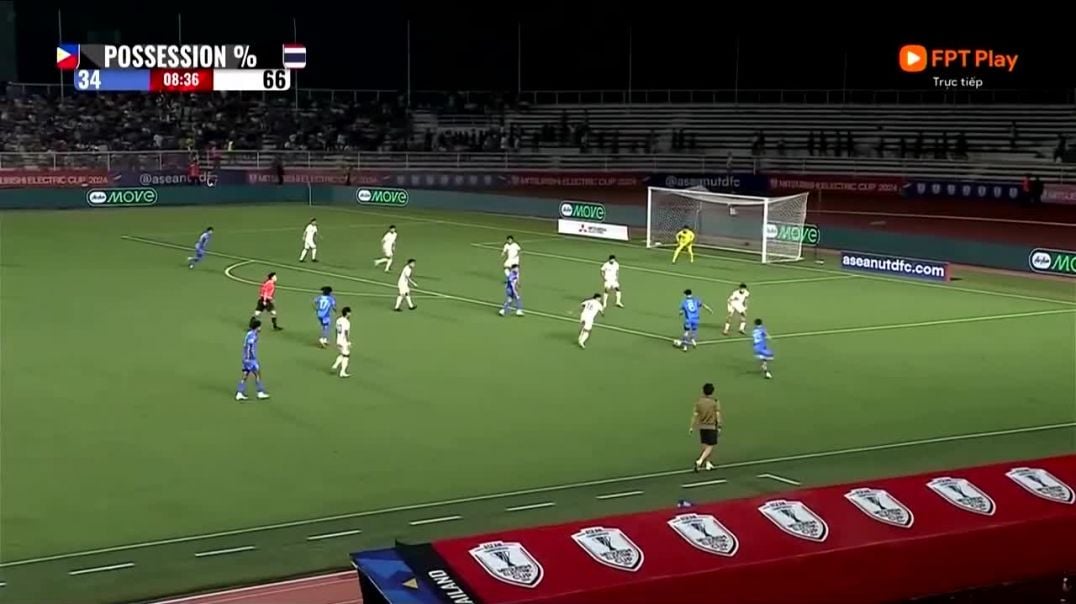 ⁣Đội tuyển Thái Lan thua 1-2 trước chủ nhà Philippines